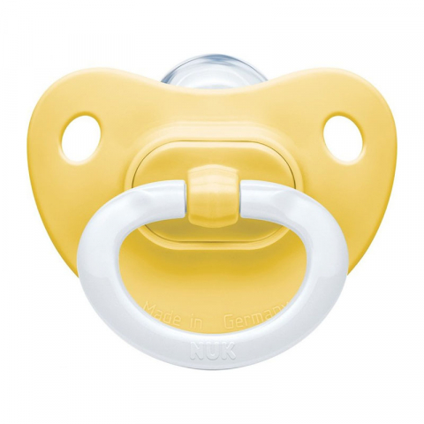 Nuk - Suzeta Nuk Fashion Silicon M2 Galben 6-18 luni