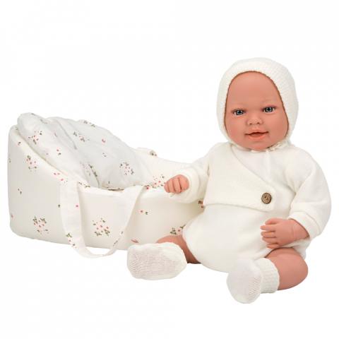 Papusa cu greutate reala Arias Adi Elegance 45 cm si cos cu manere [1]