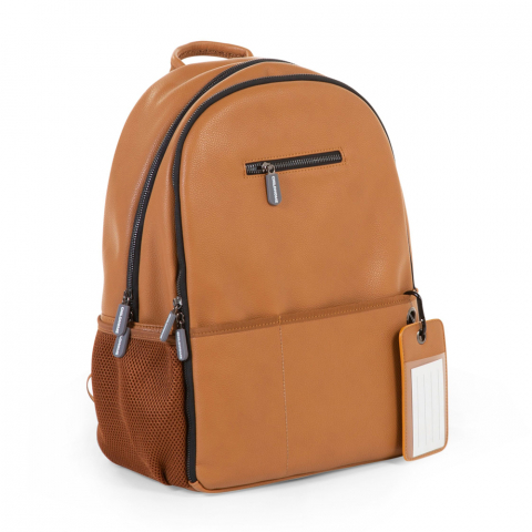 Rucsac de infasat Childhome piele ecologica Maro [1]