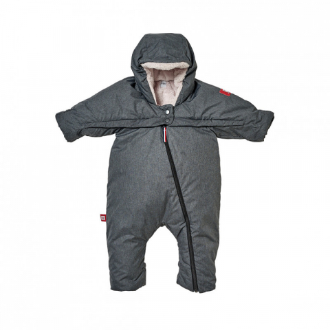 Red Castle - Combinezon Red Castle T-zip 6-12 luni Grey