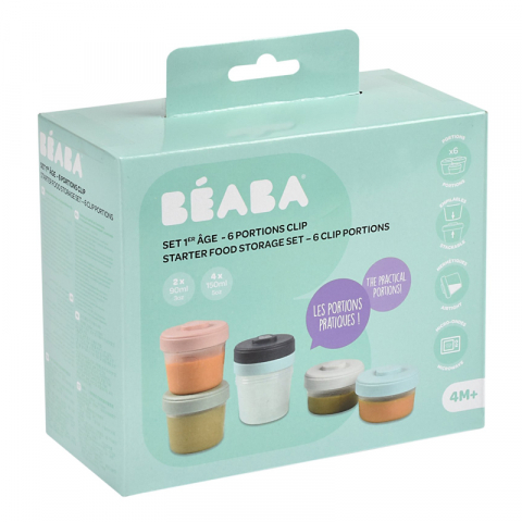 Set 6 recipiente hrana Beaba 2x90ml, 4x150 ml [3]