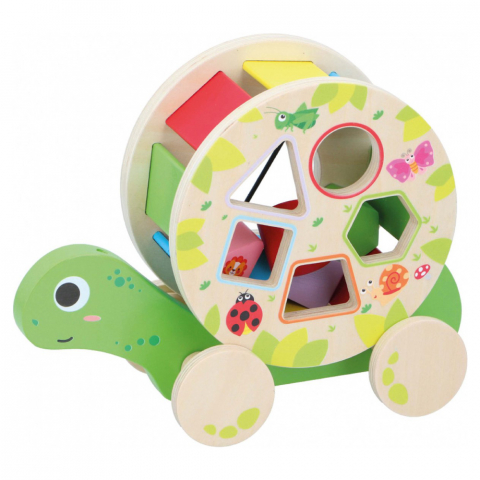 Sortator din lemn Marionette Testoasa 7 piese [1]