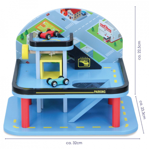 Garaj din lemn Marionette 3 piese [2]