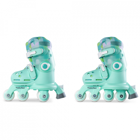Role ajustabile Yvolution Twista Skates marime 23-28 Green [2]