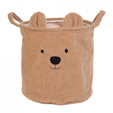 Childhome - Cos depozitare Childhome 40x40x40 cm, Teddy