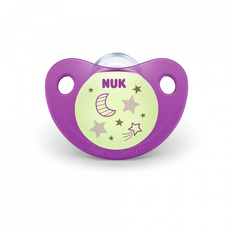 Nuk - Suzeta Nuk Night & Day Silicon M3 Stele 18-36 luni