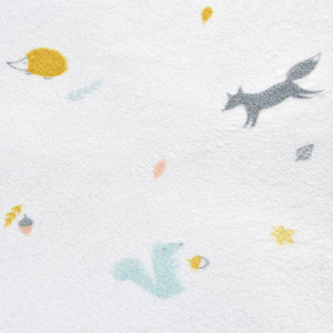 Saltea Fiziologica Bebelusi Red Castle Cocoonababy Happy Fox [2]