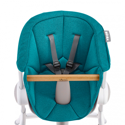 Beaba - Husa textila scaun de masa Up & Down Turcoaz