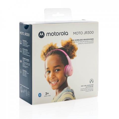 Casti Audio Wireless pentru Copii Motorola Moto JR300 Pink [5]