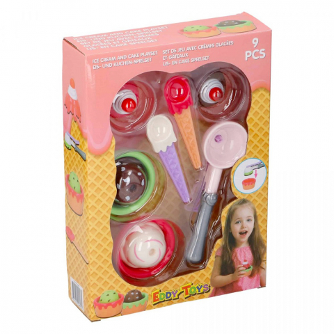 Eddy Toys - Set inghetata Eddy Toys 9 piese