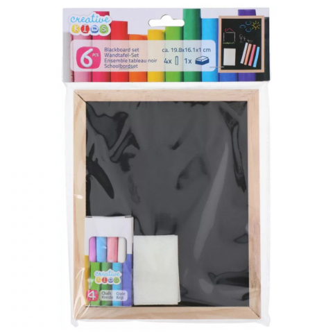 Set tabla de scris cu creta Creative Kids 6 piese [1]