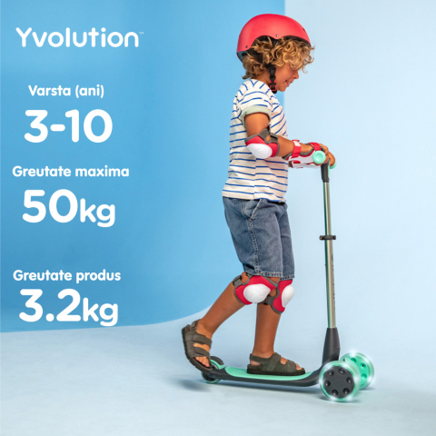 Trotineta Yvolution Y Glider Nua Green [5]