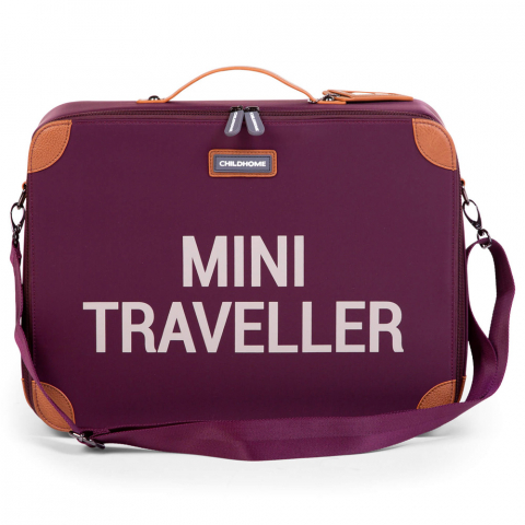 Valiza pentru copii Childhome Mini Traveller Visiniu [3]