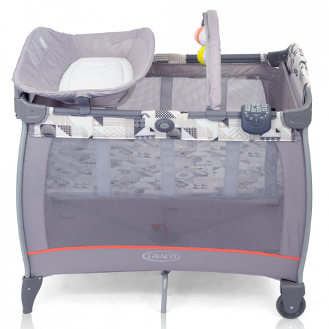 Patut Graco Contour Electra Patchwork Grey [1]