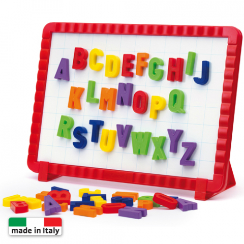 JUCARII & JOCURI - Tabla Magnetica cu 48 Litere Mari