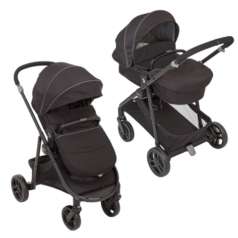 Carucior Graco Transform 2 in 1 Black [4]