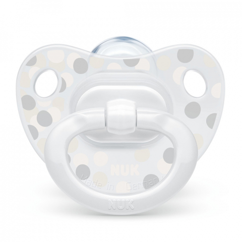 Nuk - Suzeta Nuk Happy Days Silicon M3 Alb 18-36 luni