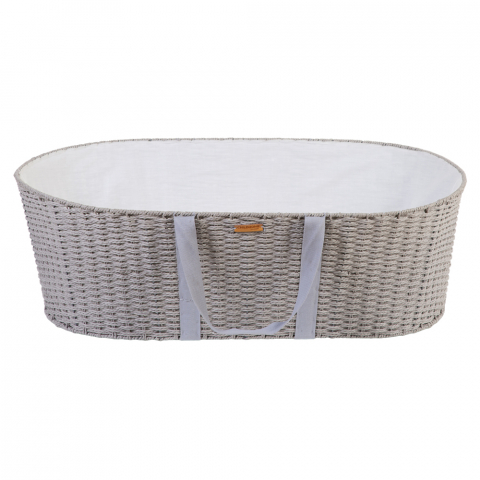 Cos bebe Childhome Moise cu saltea, Gri [1]