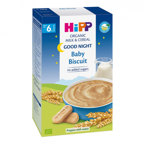 HiPP - Cereale HiPP Noapte-Buna – Primul Biscuit 250g
