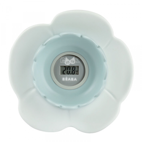 Beaba - Termometru digital de camera si baie Beaba Lotus Green Blue