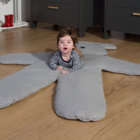 Salteluta de joaca Childhome 150 cm, Teddy Gri [3]