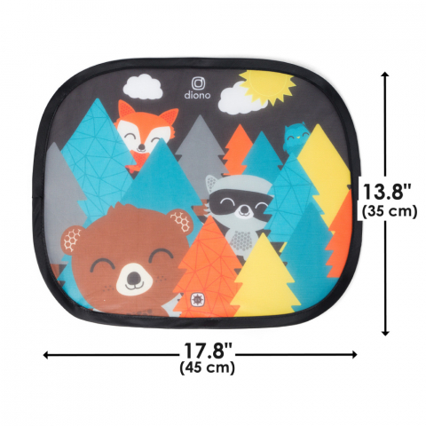Set 2 parasolare Diono Sun Stoppers Character [2]