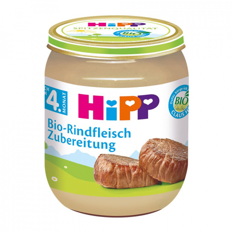 HiPP - Meniu HiPP carne de vitel 125g