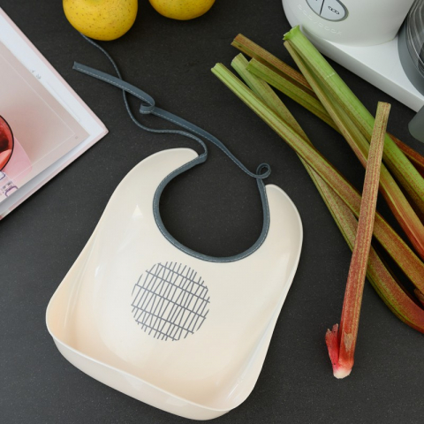 Baveta plastic Beaba Pink [2]