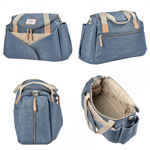 Geanta de infasat Beaba Sydney II Heather Blue [2]