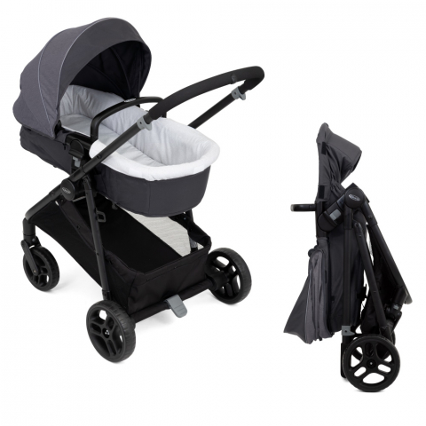 Carucior Graco Transform 2 in 1 Slate [5]