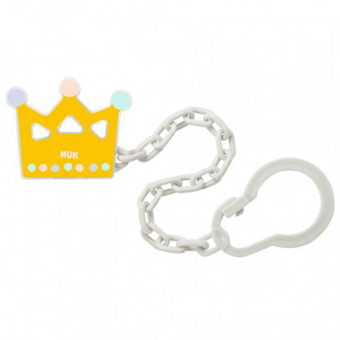 Nuk - Lant Suzeta Nuk Coroana Galben