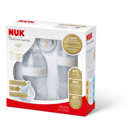 Nuk - Set Nuk Nou Nascut Nature Sense Start Alb