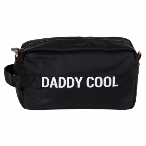 Genti - Geanta de toaleta Childhome Daddy Cool Negru