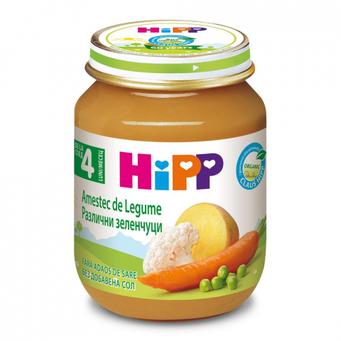 HiPP - Piure HiPP amestec de legume 125g