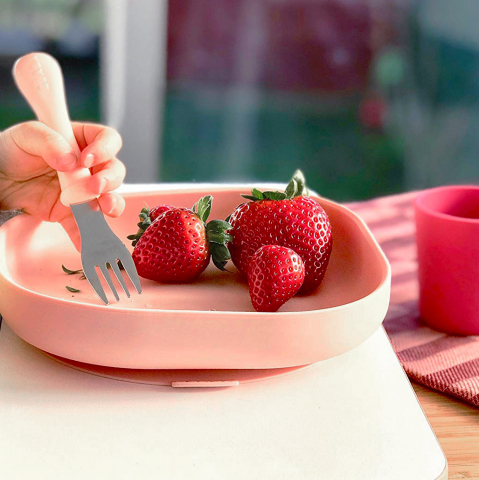 Set de masa silicon 4 piese roz [7]