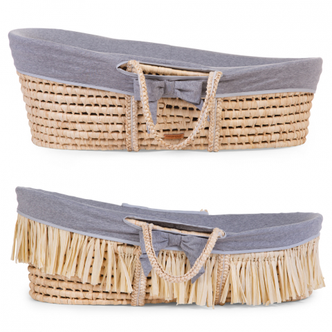 Husa Cos bebe Childhome Moise, Jerse Gri [1]