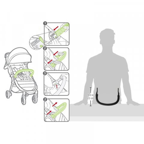 Bara de protectie carucior City Tour [3]