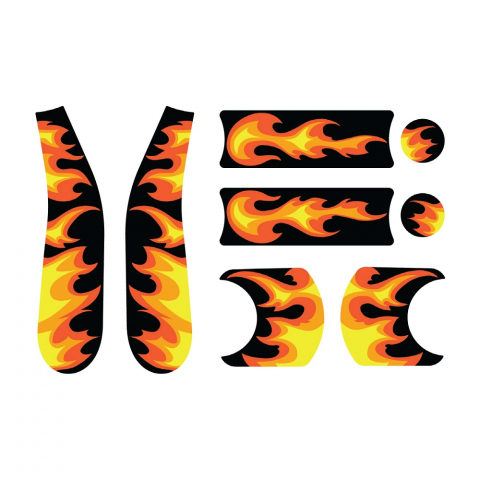 Set Stickere Liki Trike Flames [1]