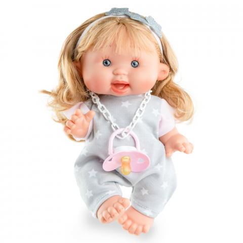 Marina and Pau - Papusa Marina & Pau Nenote Party 26 cm Sofi Gri