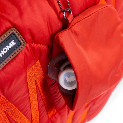 Geanta de infasat matlasata Childhome Mommy Bag Rosu [5]