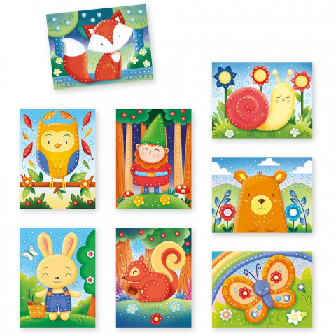 Quercetti Mosaic Pin Padure [4]