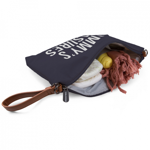 Poseta Childhome Mommy Clutch 33x23 cm Bleumarin [2]