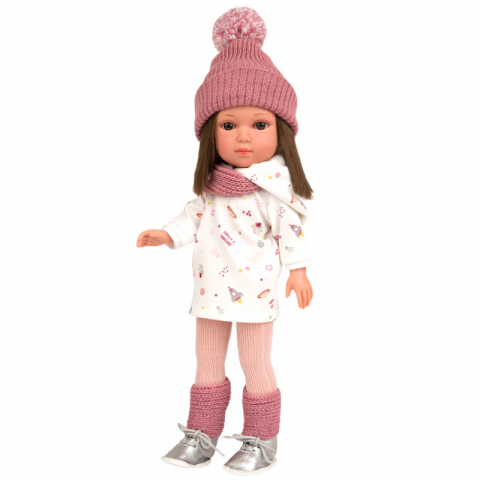 Arias - Papusa Arias Carlota Elegance 36 cm White/Pink