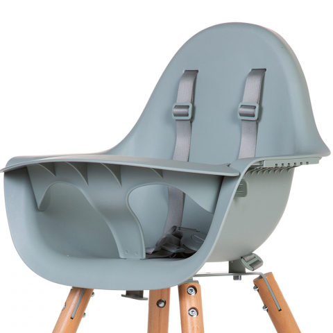 Scaun de masa reglabil in inaltime Childhome Evolu 2 Natural/Menta [5]