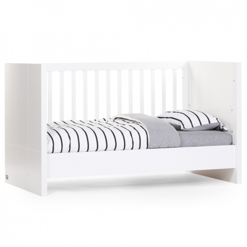 Patut Childhome Quadro White 70x140 cm, MDF Alb [2]