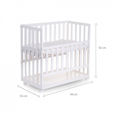 Patut Childhome 54x94 cm MDF, Fag Alb [5]