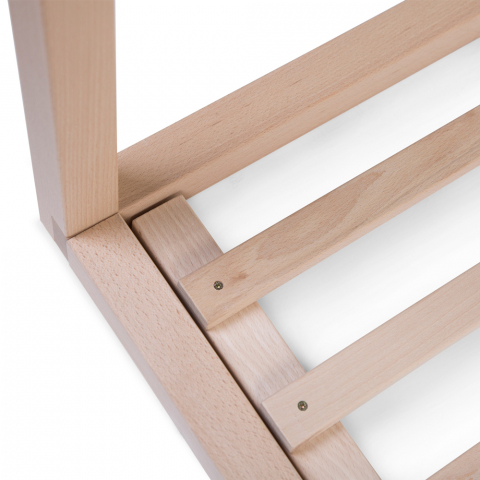 Baza patut Childhome Quadro/Tipi/Casuta 90x200 cm Fag [1]