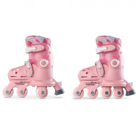 Role ajustabile Yvolution Twista Skates marime 23-28 Pink [2]