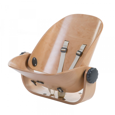 Scaune de masa si accesorii - Sezut nou-nascut pentru scaun de masa Childhome Evolu 2/Evolu One.80, Natural/Antracit