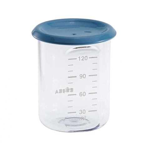 Beaba - Recipient ermetic din Tritan 120 ml - Blue